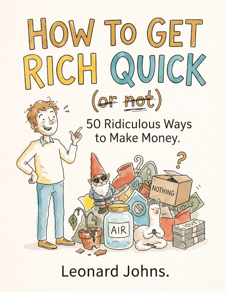 How to Get Rich Quick (or not): 50 Ridiculous Ways to Make Money cover