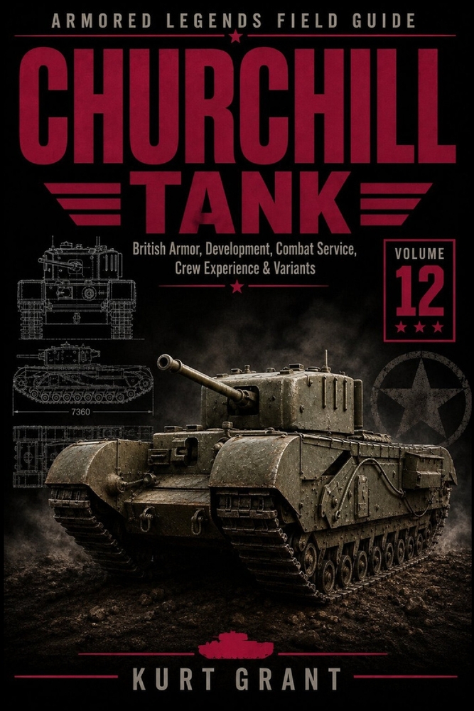 Churchill Tank: Development, Production, North Africa & European Combat, Variants, Crew Experience & Modeling Reference cover