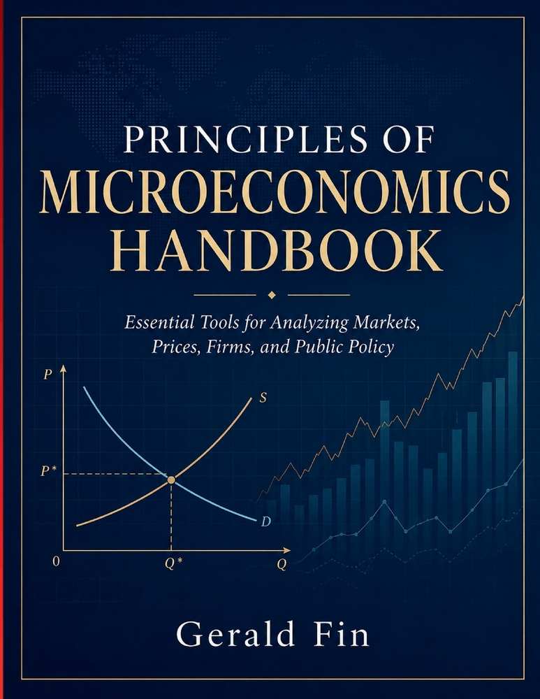 Principles Of Microeconomics Handbook: Essential Tools for Analyzing Markets, Prices, Firms, and Public Policy cover