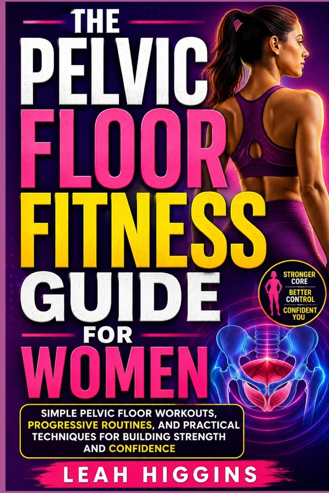 The Pelvic Floor Fitness Guide For Women: Simple Pelvic Floor Workouts, Progressive Routines, And Practical Techniques For Building Strength And Confi cover
