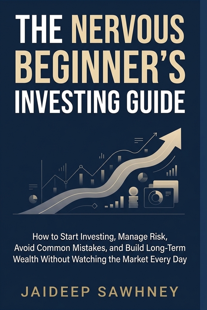 The Nervous Beginner's Investing Guide: How to Start Investing, Manage Risk, Avoid Common Mistakes, and Build Long-Term Wealth Without Watching the Ma cover