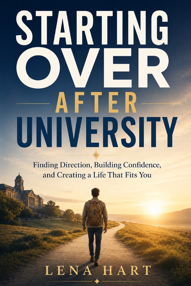Starting Over After University: Finding Direction, Building Confidence, and Creating a Life That Fits You cover