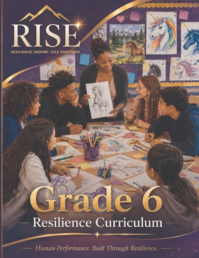 6th Grade Resilience Curriculum: Human Performance, Built through Resilience. cover