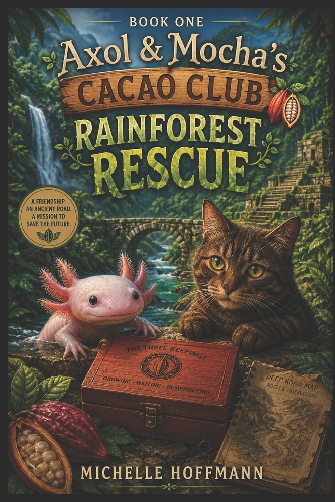 Rainforest Rescue: BOOK 1 Axol & Mocha's Cacao Club cover