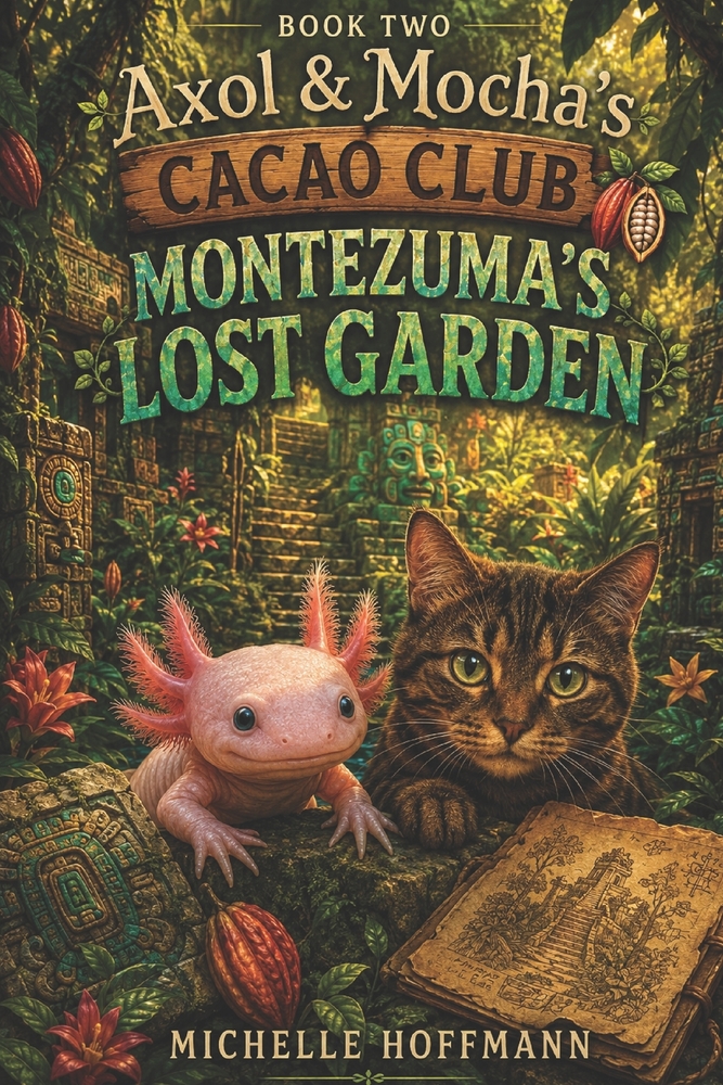 Montezuma's Lost Garden: BOOK 2 Axol & Mocha's Cacao Club cover