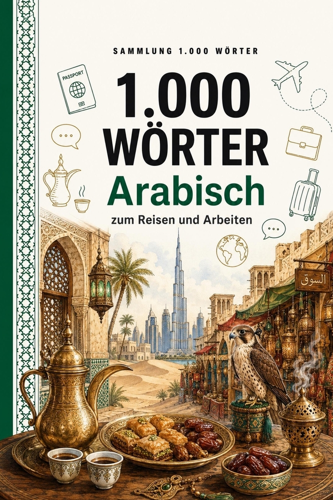 1.000 Wörter Arabisch: zum Reisen und Arbeiten cover