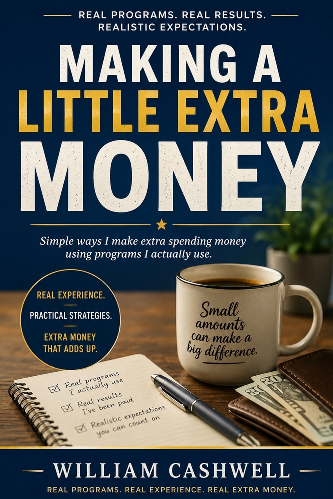 Making a Little Extra Money: Simple Ways I Make Extra Spending Money Using Programs I Actually Use cover