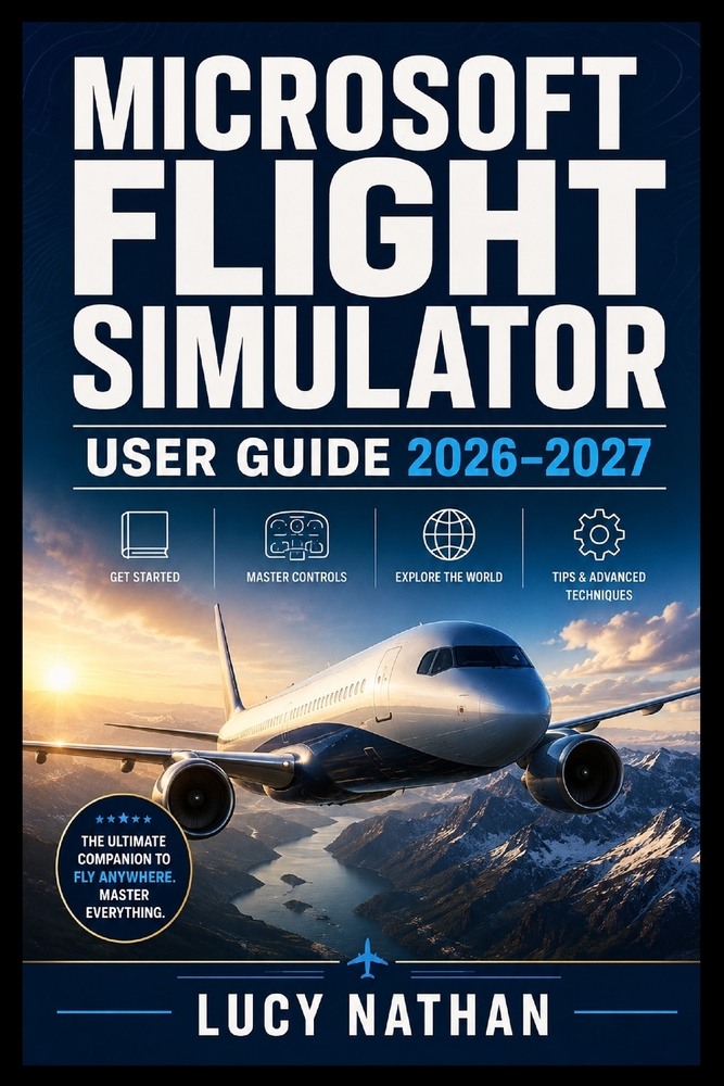 Microsoft Flight Simulator User Guide 2026-2027: An Independent Practical Handbook for Aircraft Systems, Navigation, Route Planning, Realistic Procedu cover