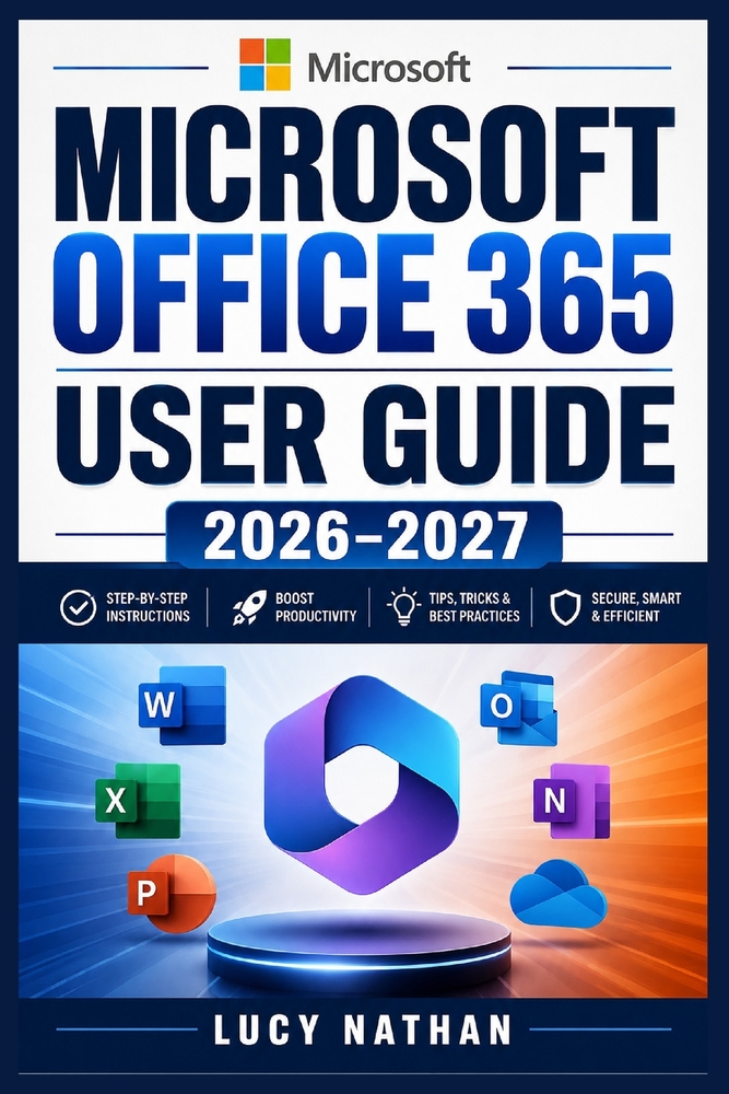 Microsoft Office 365 User Guide 2026-2027: Master Word, Excel, PowerPoint, Outlook, OneDrive, Teams, and Copilot with Practical Projects, Productivity cover