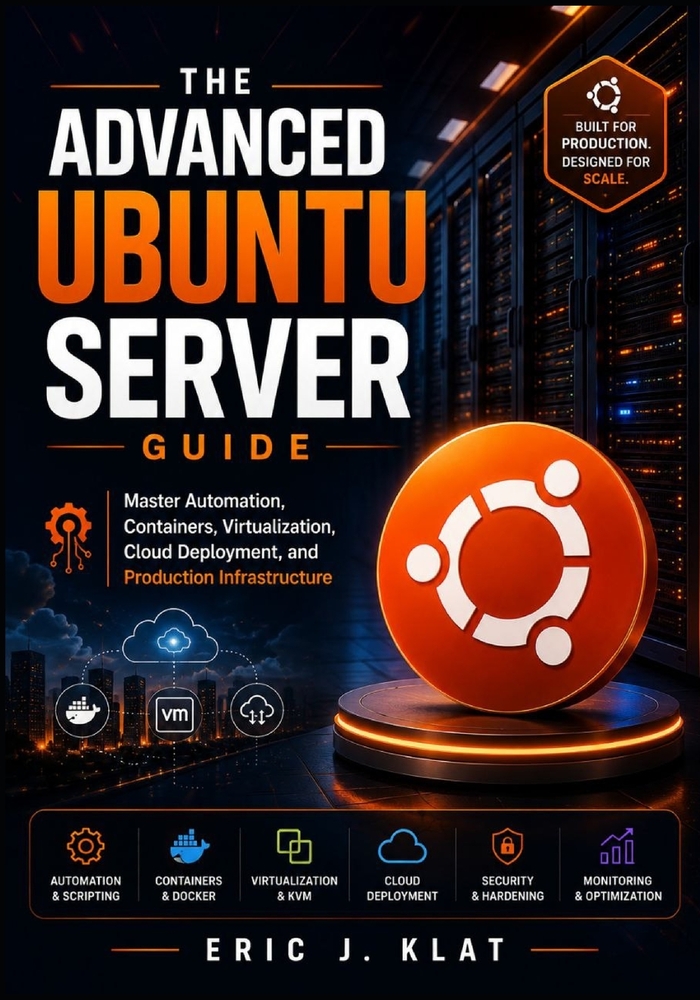 The Advanced Ubuntu Server Guide: Master Automation, Containers, Virtualization, Cloud Deployment, and Production Infrastructure cover