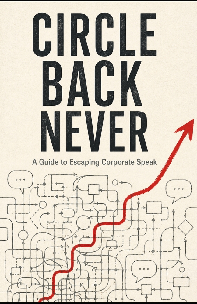 Circle Back Never: A Guide to Escaping Corporate Speak cover