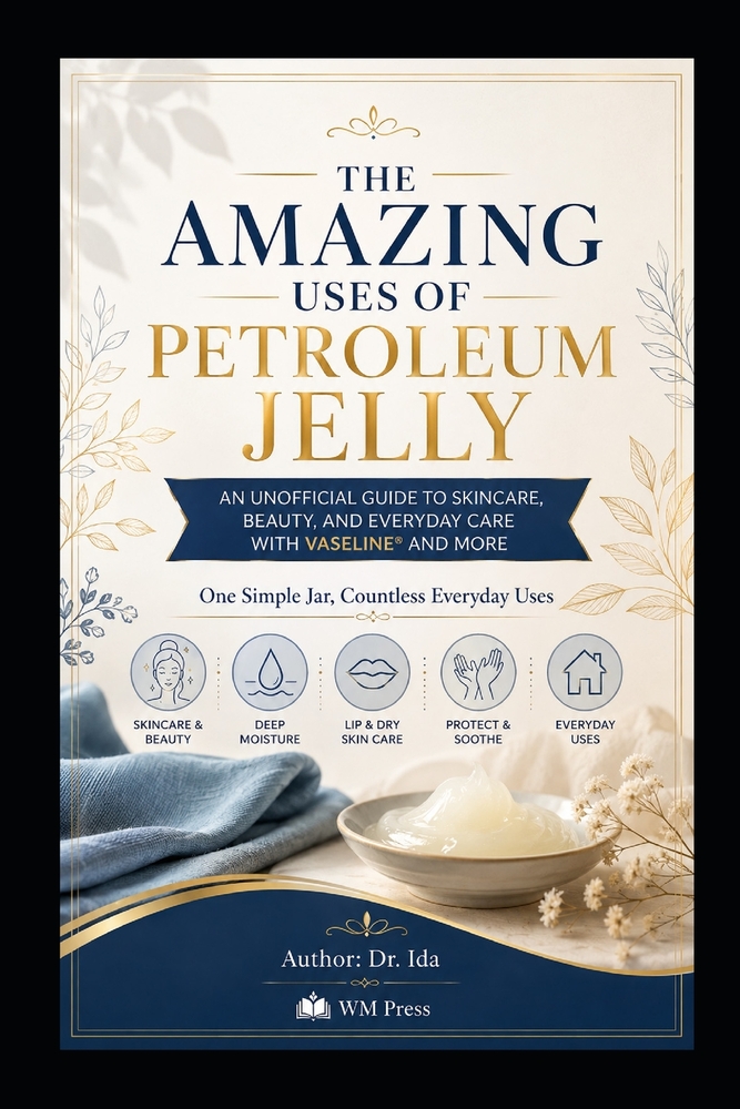 THE AMAZING USES OF VASELINE One Simple Jar, Countless Everyday Uses: A Practical Guide to Skincare, Beauty, Moisture Locking, and Everyday Care cover