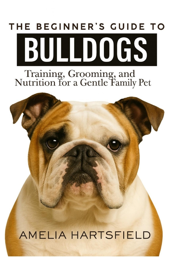 The Beginner's Guide to Bulldogs: Training, Grooming, and Nutrition for a Gentle Family Pet cover
