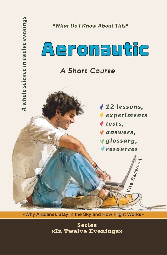 Aeronautics: Why Airplanes Stay in the Sky and How Flight Works: Course-Research cover