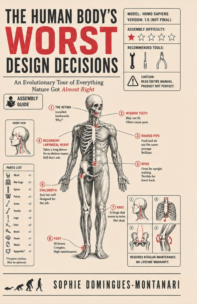 The Human Body's Worst Design Decisions: An Evolutionary Tour of Everything Nature Got Almost Right cover