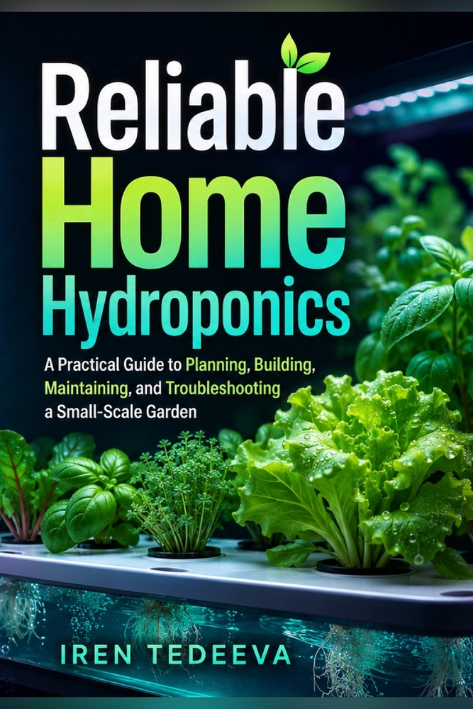 Reliable Home Hydroponics: A Practical Guide to Planning, Building, Maintaining, and Troubleshooting a Small-Scale Garden cover