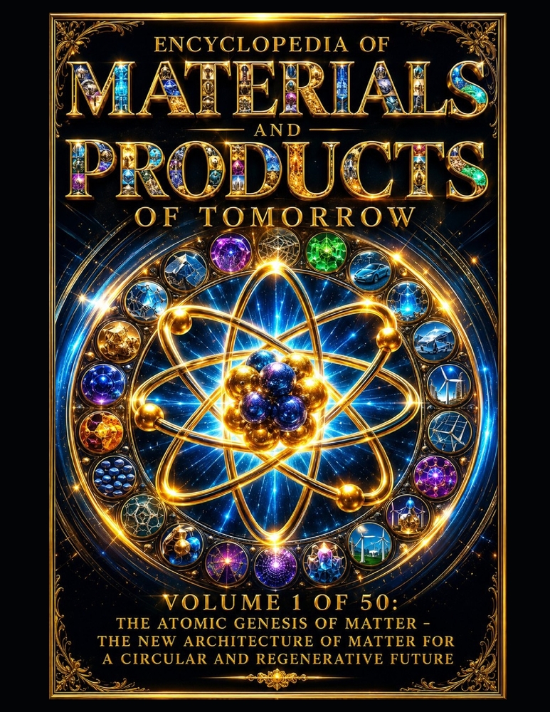 Encyclopedia of Materials and Products of Tomorrow: Volume 1 of 50: The Atomic Genesis of Matter - The New Architecture of Matter for a Circular and R cover