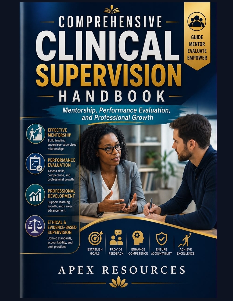 Comprehensive Clinical Supervision Handbook: Mentorship, Performance Evaluation, and Professional Growth cover