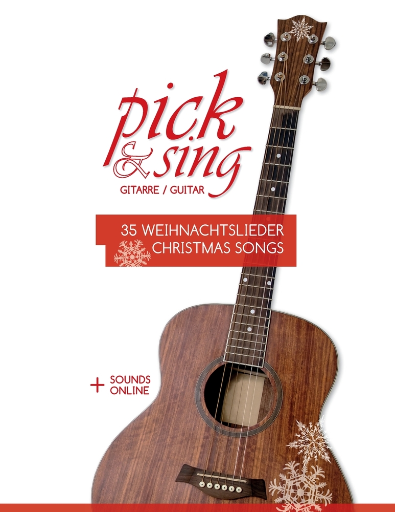pick & sing - Gitarre / Guitar - 35 Weihnachtslieder / Christmas Songs: + Sounds online cover