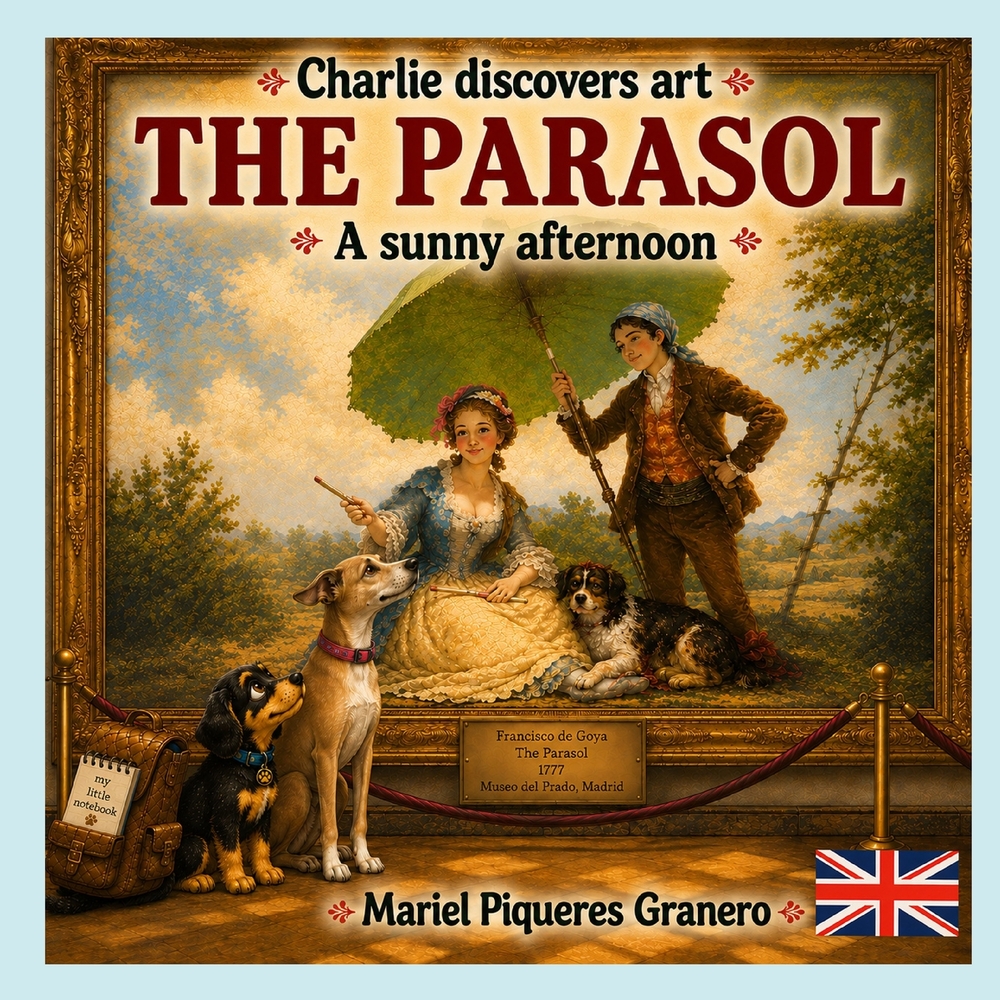 Charlie and The Parasol by Goya: Collection: Charlie Discovers Art cover