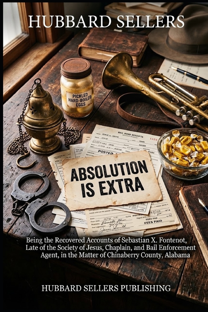 Absolution Is Extra: Being the Recovered Accounts of Sebastian X. Fontenot, Late of the Society of Jesus, Chaplain, and Bail Enforcement Agent, in the cover