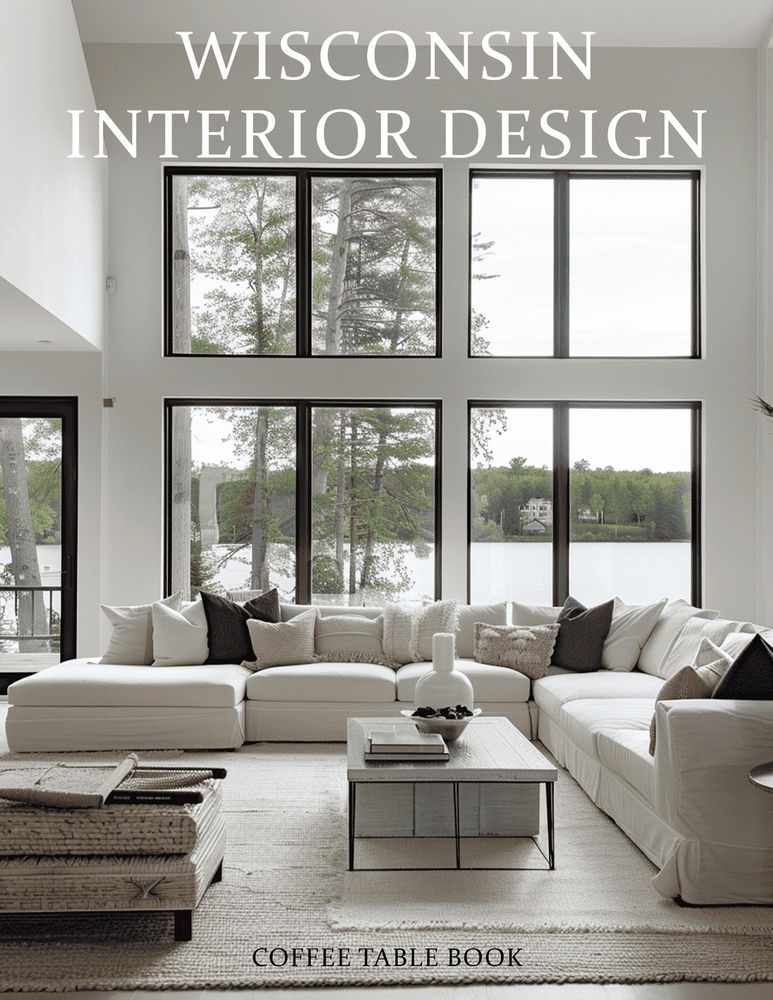 Wisconsin Interior Design Coffee Table Book: A Visual Journey Through Wisconsin's Most Beautiful Homes, Lakefront Retreats, and Inspired Interiors cover