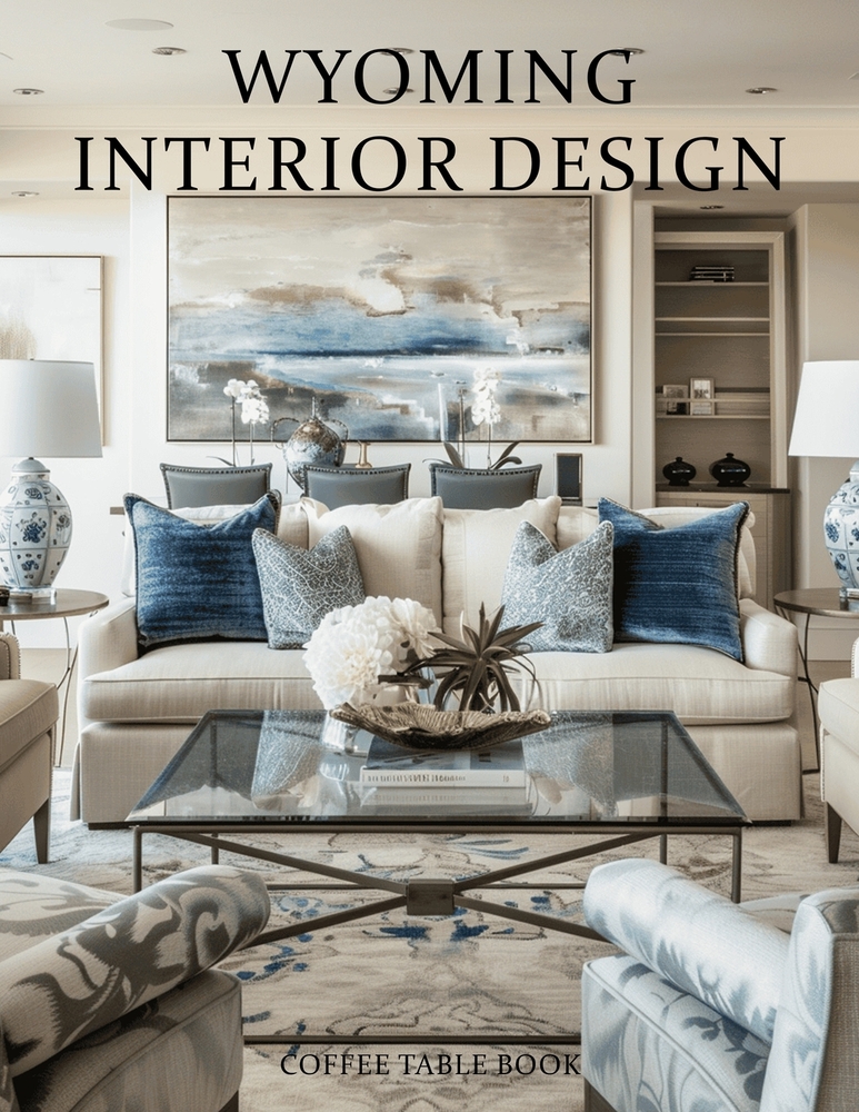 Wyoming Interior Design Coffee Table Book: A Visual Journey Through Wyoming's Most Beautiful Ranches, Mountain Retreats, and Inspired Interiors cover