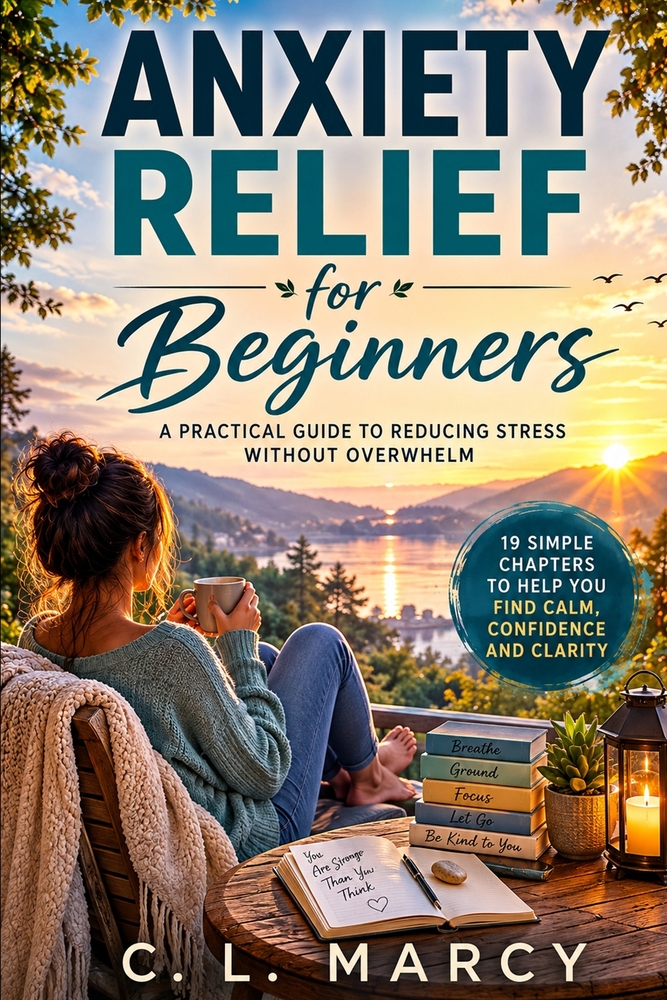 Anxiety Relief for Beginners: A Practical Guide to Reducing Stress Without Overwhelm cover