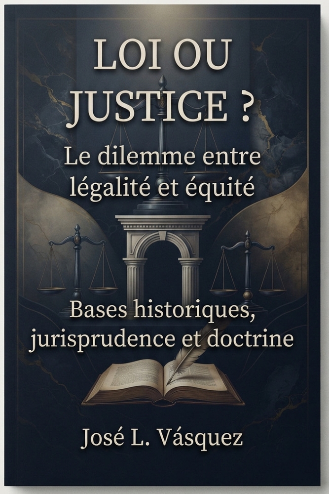 Loi Ou Justice ?: Le dilemme entre légalité et équité Bases historiques, jurisprudence et doctrine cover