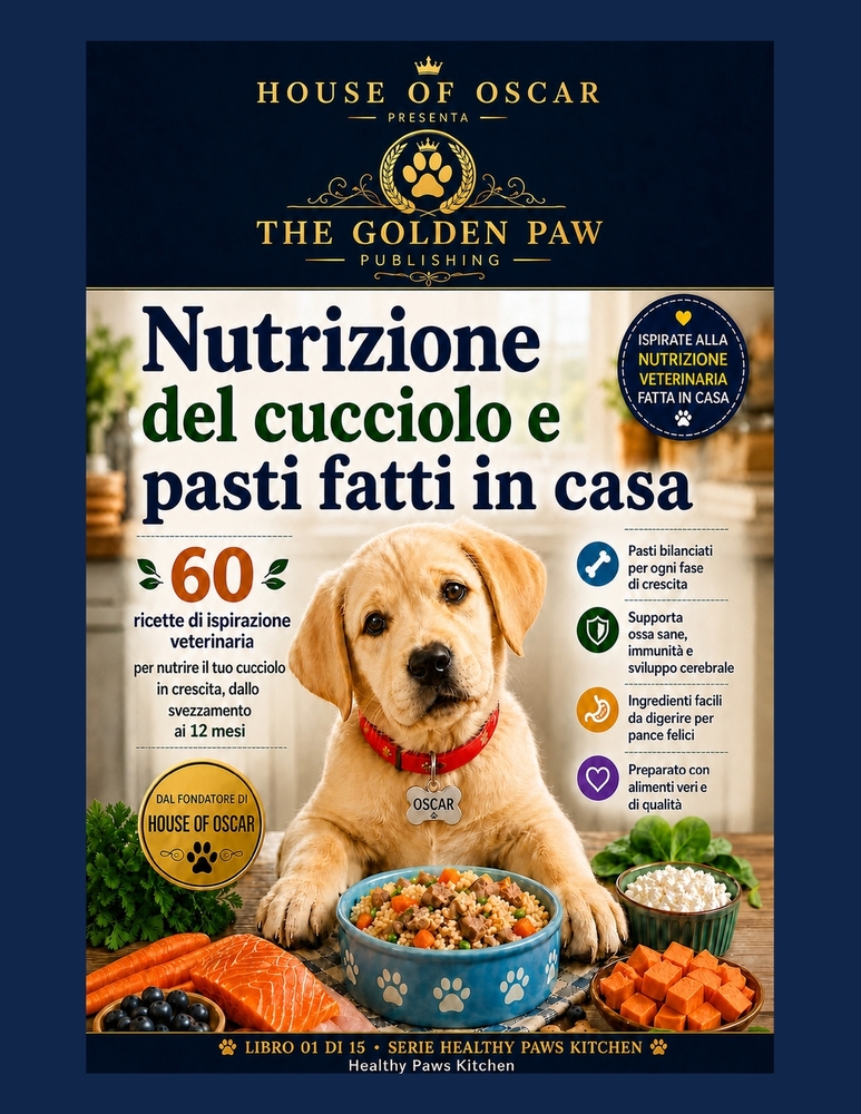 Nutrizione del cucciolo e pasti fatti in casa: 60 ricette di ispirazione veterinaria per nutrire il tuo cucciolo in crescita, dallo svezzamento ai 12 cover