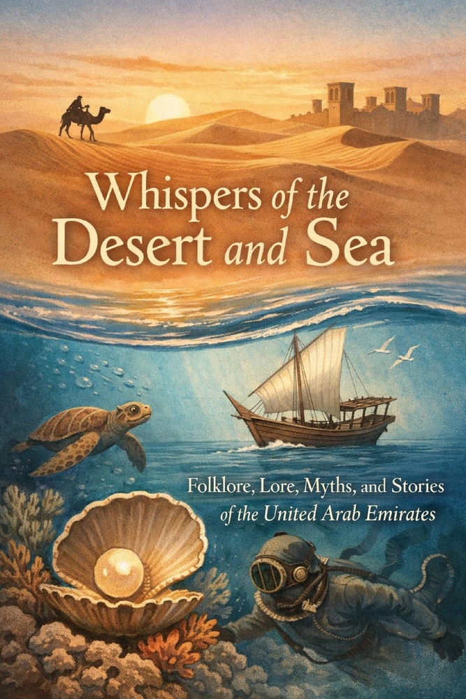 Whispers of the Desert and Sea Folklore, Lore, Myths, and Stories of the United Arab Emirates cover