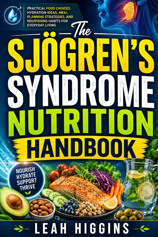 The Sjögren's Syndrome Nutrition Handbook: Practical Food Choices, Hydration Ideas, Meal Planning Strategies, and Nourishing Habits for Everyday Livin cover