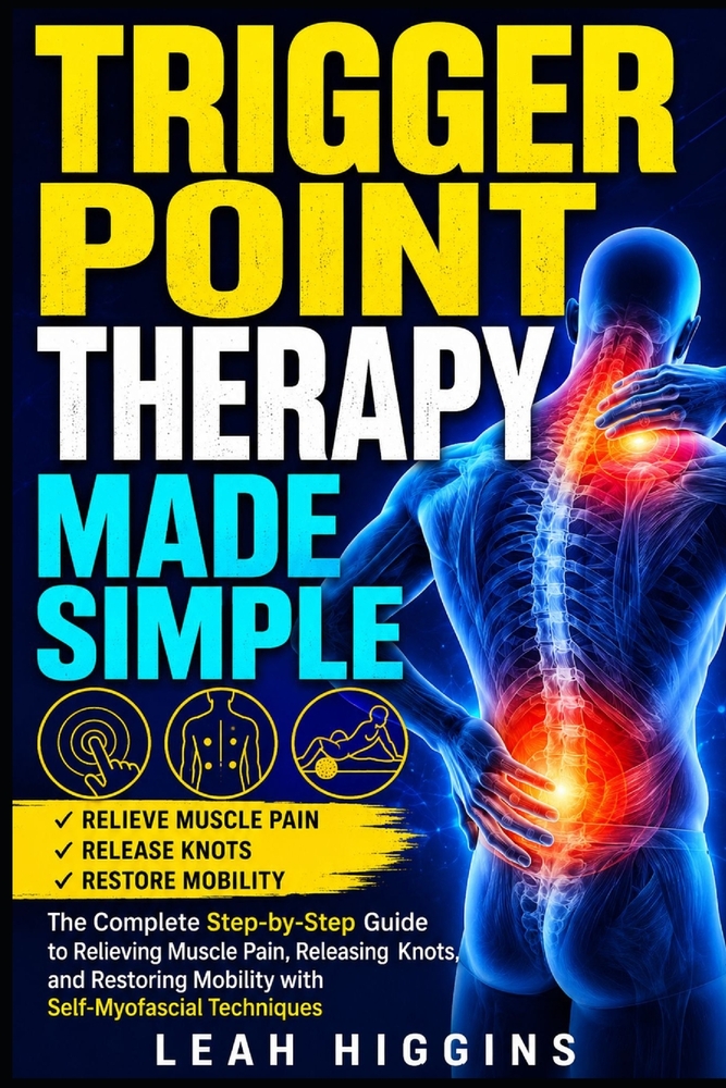 Trigger Point Therapy Made Simple: The Complete Step-by-Step Guide to Relieving Muscle Pain, Releasing Knots, and Restoring Mobility with Self-Myofasc cover