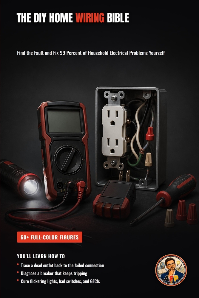 The DIY Home Wiring Bible: Find the Fault and Fix 99 Percent of Household Electrical Problems Yourself cover