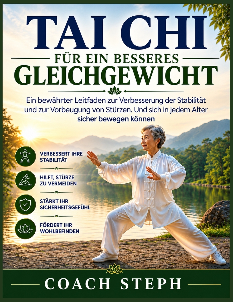 Tai Chi FÜR EIN BESSERES GLEICHGEWICHT: Ein bewährter Leitfaden zur Verbesserung der Stabilität und zur Vorbeugung von Stürzen. und sich in jedem Alte cover