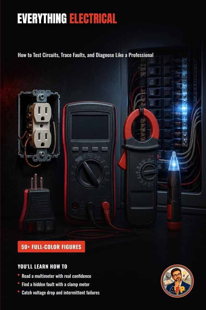 Everything Electrical: How to Test Circuits, Trace Faults, and Diagnose Like a Professional cover