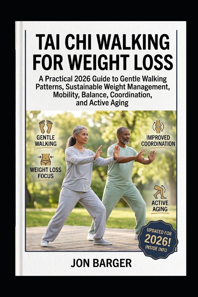Tai CHI Walking for Weight Loss: A Practical 2026 Guide to Gentle Walking Patterns, Sustainable Weight Management, Mobility, Balance, Coordination, an cover