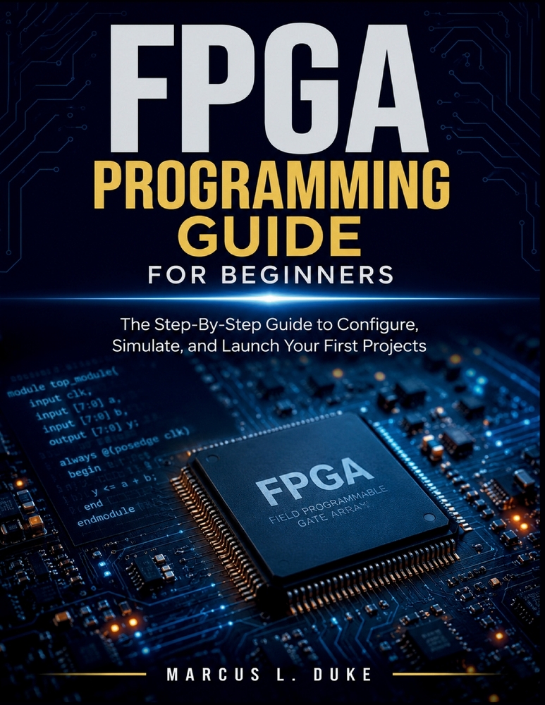 FPGA Programming Guide For Beginners: The Step-By-Step Guide to Configure, Simulate, and Launch Your First Projects cover
