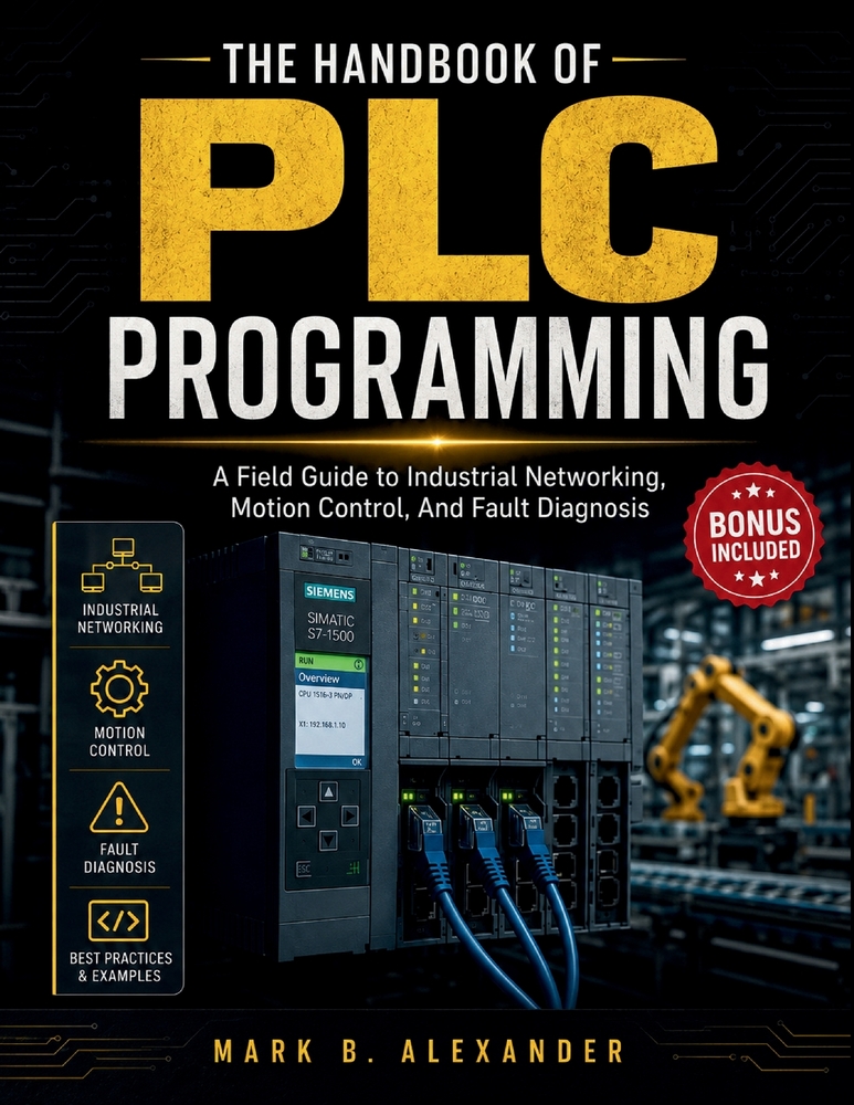 The Handbook Of PLC Programming: A Field Guide to Industrial Networking, Motion Control, And Fault Diagnosis cover