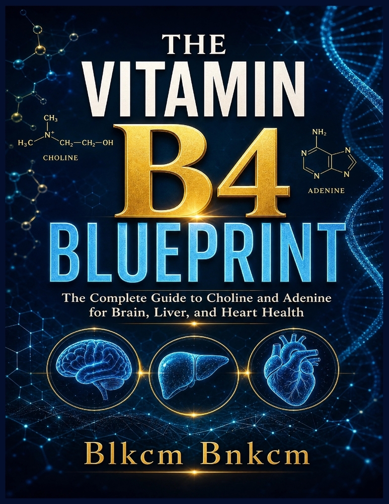 The Vitamin B4 Blueprint: The Complete Guide to Choline and Adenine for Brain, Liver, and Heart Health cover