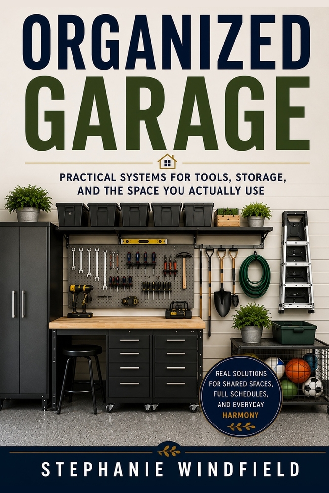 Organized Garage: Practical Systems for Tools, Storage, and the Space You Actually Use cover