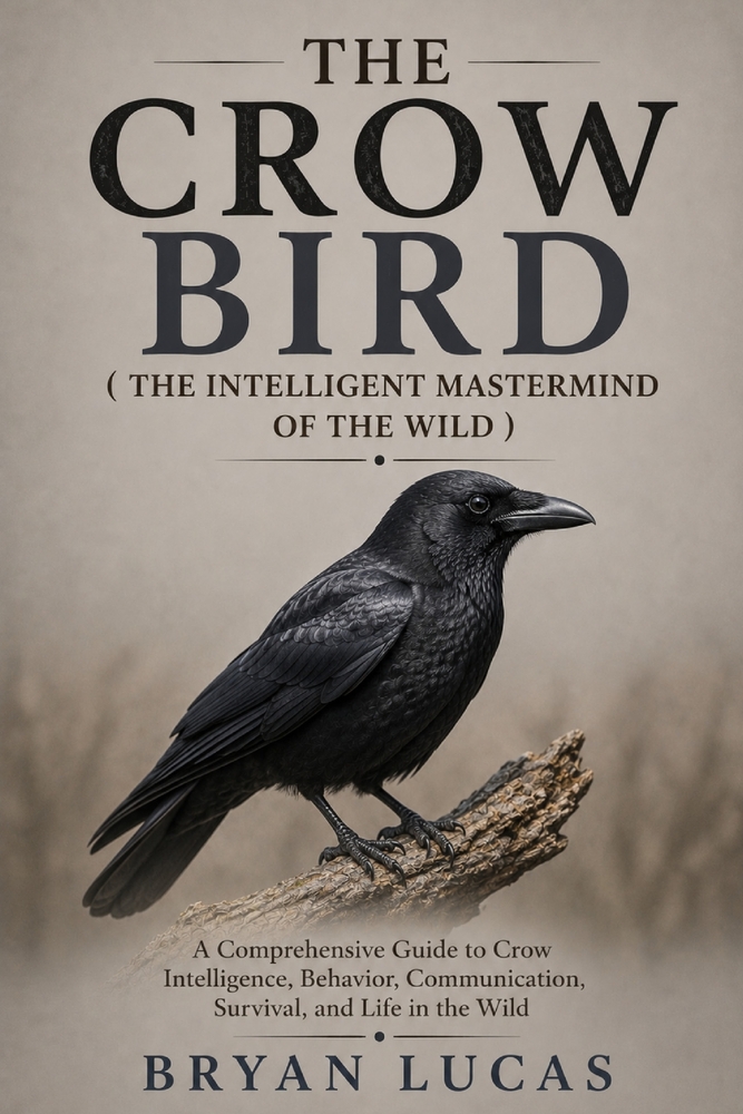The Crow Bird ( the Intelligent MasterMind of the Wild ): A Comprehensive Guide to Crow Intelligence, Behavior, Communication, Survival, and Life in t cover
