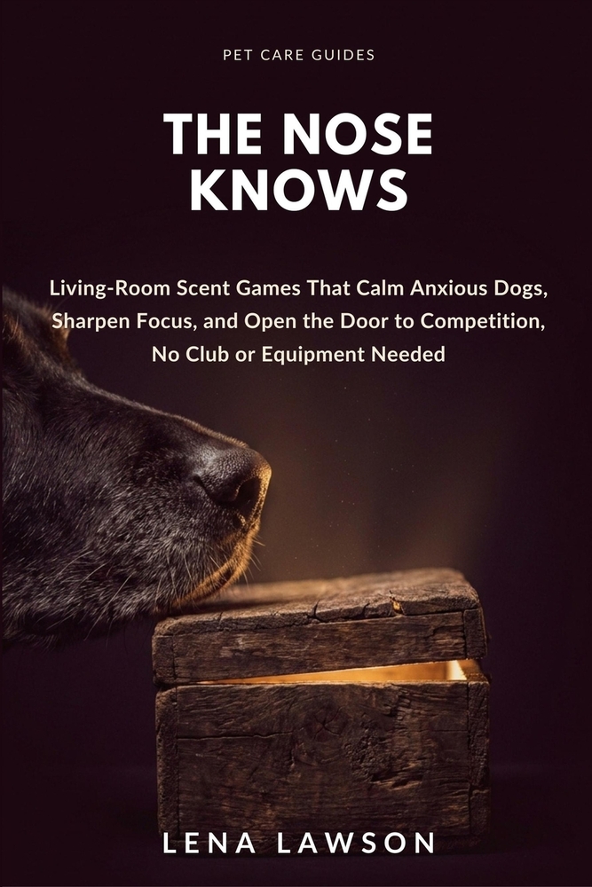 The Nose Knows: Living-Room Scent Games That Calm Anxious Dogs, Sharpen Focus, and Open the Door to Competition, No Club or Equipment Needed cover