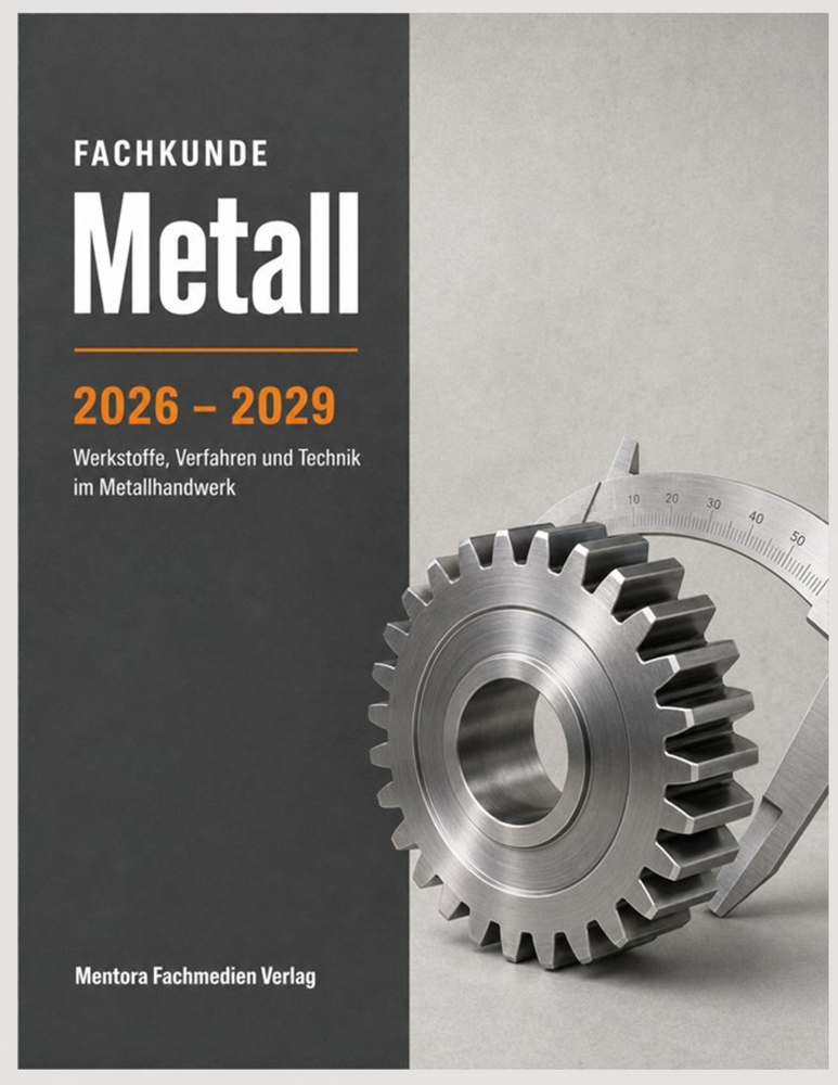 Fachkunde Metall 2026 - 2029: Werkstoffe, Verfahren und Technik im Metallhandwerk cover