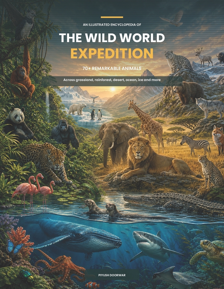 The Wild World Expedition: An Illustrated Encyclopedia of 70+ Remarkable Animals cover