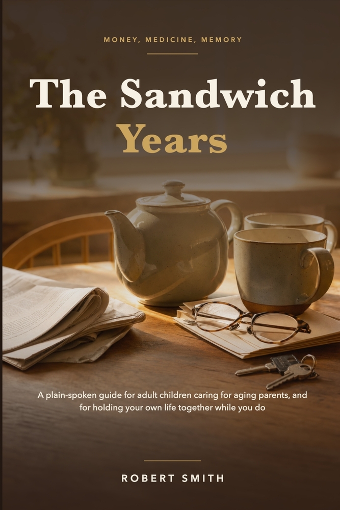 The Sandwich Years: A Plain-Spoken Field Guide for Adult Children Caring for Aging Parents - Money, Medicine, Memory, and the Hard Conversations cover