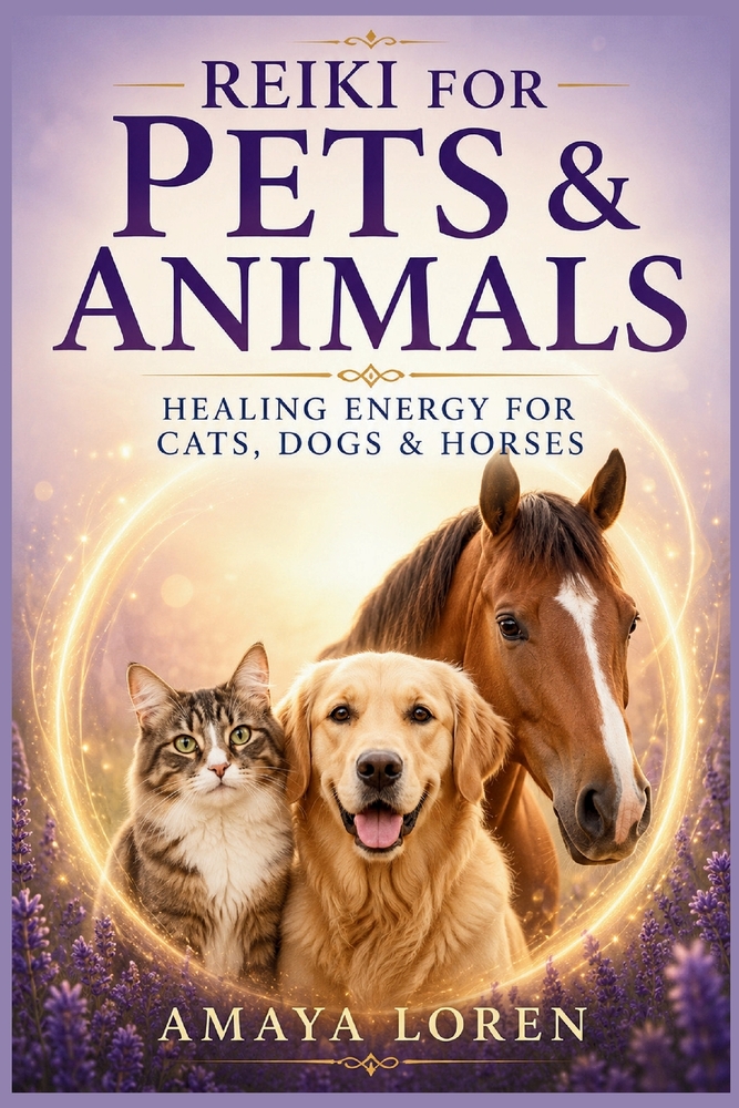 Reiki for Pets & Animals: Healing Energy for Cats, Dogs & Horses cover