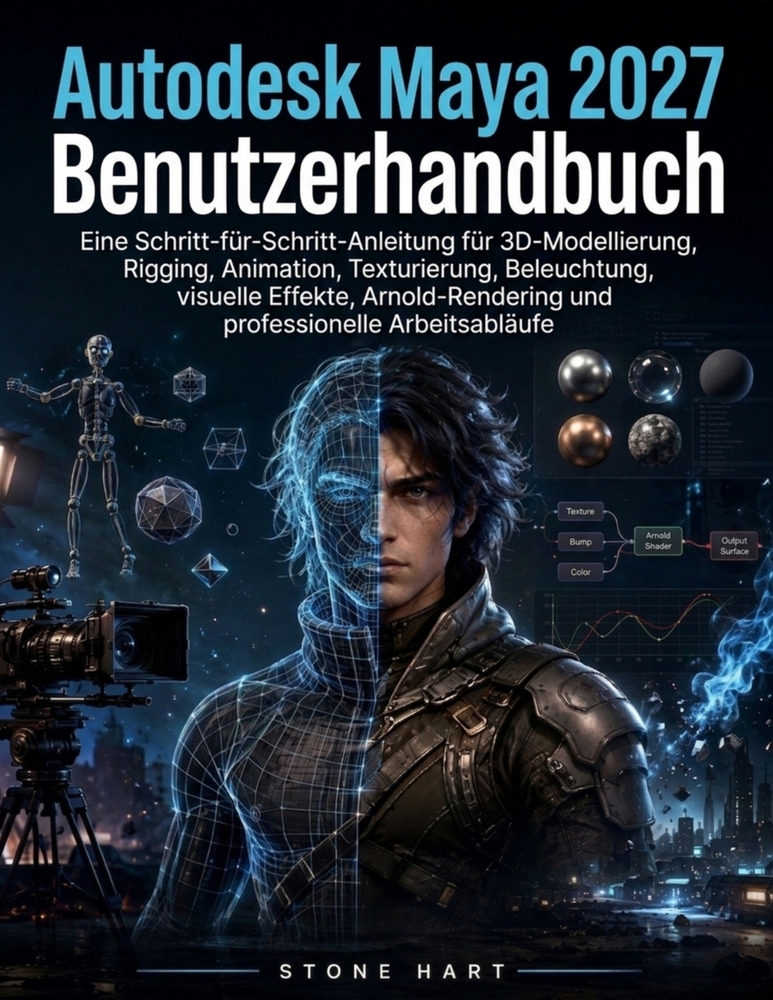 Autodesk Maya 2027 Benutzerhandbuch cover