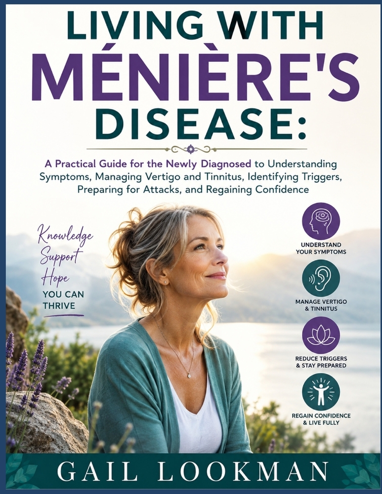 Living With Ménière's Disease: A Practical Guide for the Newly Diagnosed to Understanding Symptoms, Managing Vertigo and Tinnitus, Identifying Trigger cover