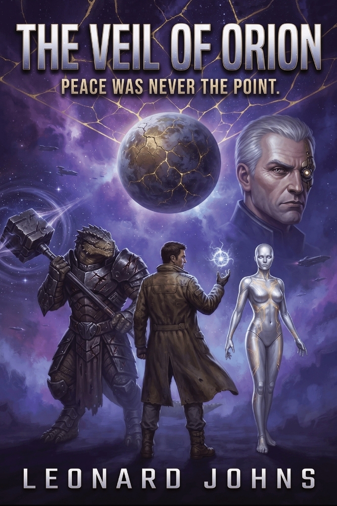 The Veil of Orion: A Space Opera of Rebellion, Memory, and the Price of Peace cover